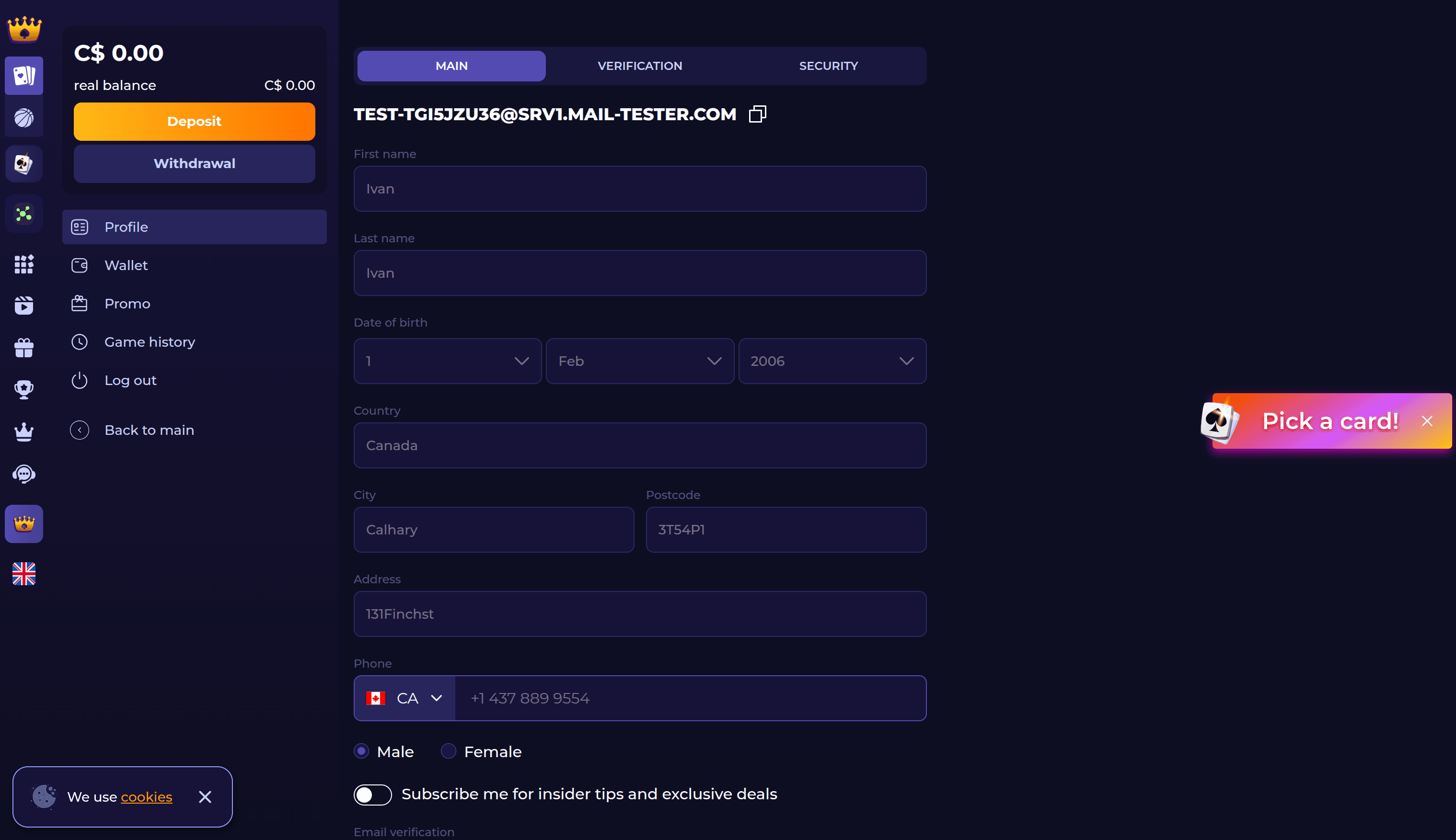 CorgiSlot Casino screenshot 1